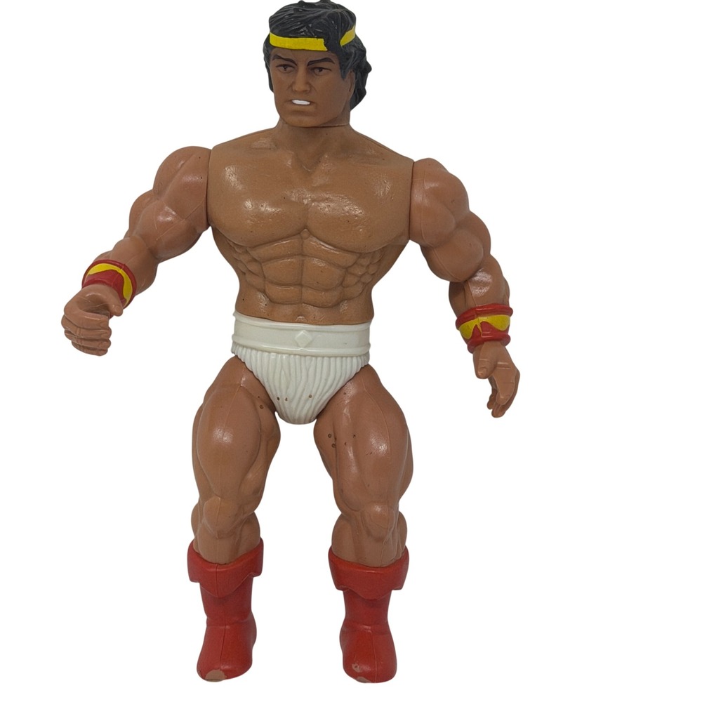 Vintage 1982 Remco Hercules Lost World of the Warlord White Shorts Figure